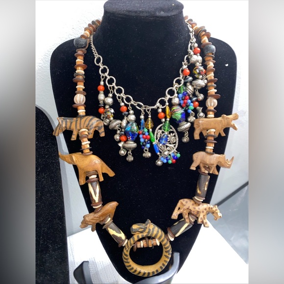 Lot of Vintage Bohemian Jewelry  some designers - Picture 13 of 13